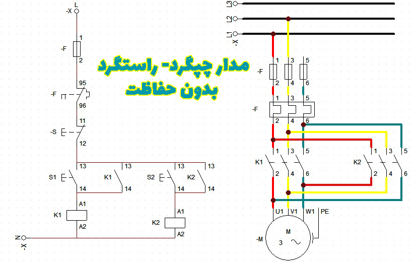 مدار فرمان ساده
